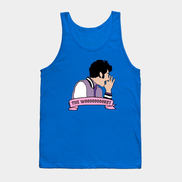 The Worst Jean Ralphio Tank Top by PeakedNThe90s